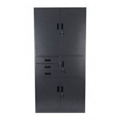 Szafa metalowa z sejfem Brooklyn