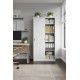 Szafa biurowa metalowa z przesuwnymi drzwiami na klucz Toronto Grey