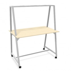 WUTEH stół wysoki mobilny z nadstawką SS-58 200 cm