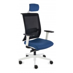 Biały fotel biurowy Fotel biurowy Level WS HD 