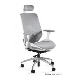 Krzesło biurowe HERO białe siatka