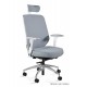 Krzesło biurowe HERO białe tkanina