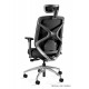 Krzesło biurowe HERO czarne tkanina