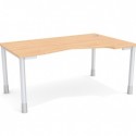 WUTEH biurko Polo PO-10 (80x160 cm) z wcięciem L