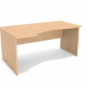 WUTEH biurko Vega VG-9 (100x160 cm) z wcięciem P
