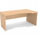 WUTEH biurko Vega  VG-10 (100x160 cm) z wcięciem P