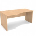 WUTEH biurko Vega VG-11 (100x160 cm) z wcięciem P