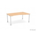 WUTEH biurko Polo  PO-6 (80/100x160 cm) z wcięciem L