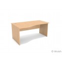 WUTEH biurko Vega  VG-5 (100x160 cm) z wcięciem P