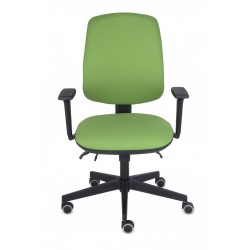 Szare krzesło biurowe Grospol krzesło ergonomiczne Starter 3D, IBRA
