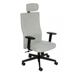 Szare krzesło biurowe Grospol krzesło biurowe TEAM PLUS HD 
