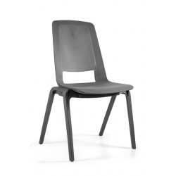 Unique Meble Nowoczesne krzesło FILA szare